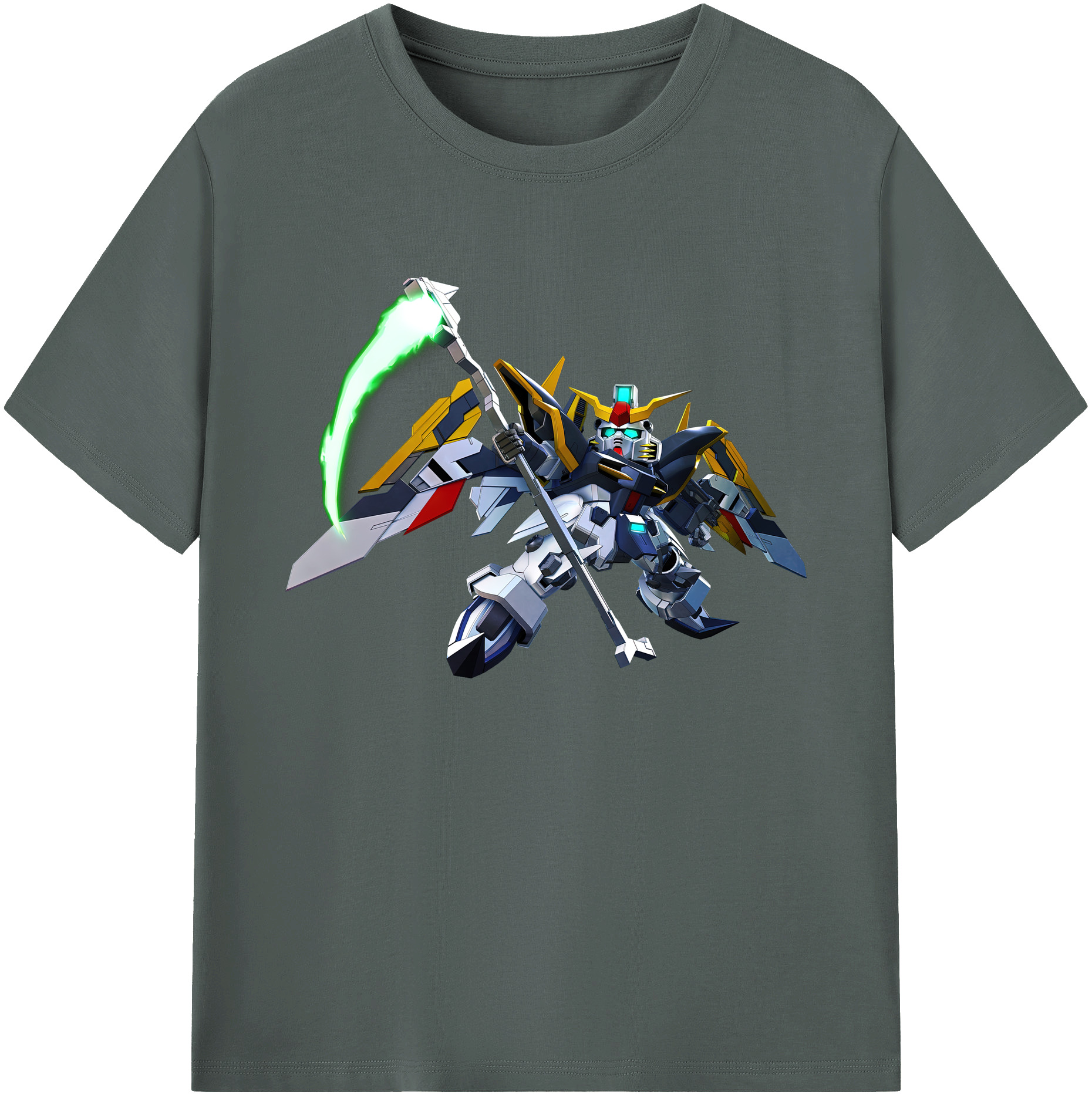 （画像用） 機動戦士ガンダム Mobile Suit Gundam 綿100％ メンズ半袖Tシャツ｜肌触りやわらか＆通気性